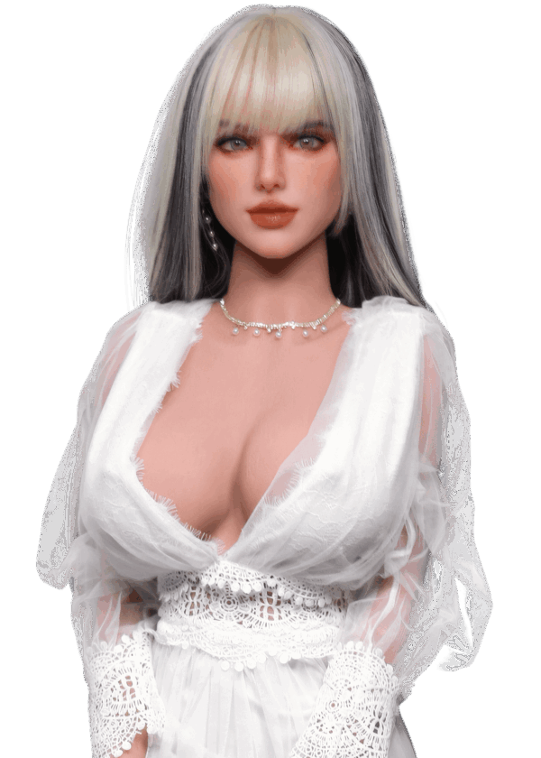 DutchDoll Tiana | 159 cm En stock Poupée sexuelle réaliste en TPE DutchDoll Tiana 159 cm avec des cheveux blonds clairs, de gros seins en gel et des courbes féminines, poupée sexuelle réaliste à la peau douce.