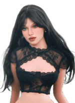 Poupée sexuelle réaliste DutchDoll Layla 158 cm en TPE avec cheveux blond foncé, yeux marron, seins en gel volumineux et courbes élégantes, sex doll au toucher doux