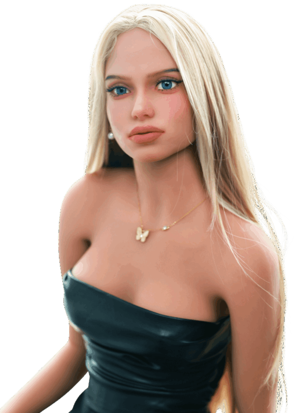 DutchDoll Sophie | 158 cm En stock Poupée sexuelle réaliste DutchDoll Sophie 158 cm en TPE avec longs cheveux blonds, yeux bleu foncé, silhouette élancée et peau douce, sex doll avec squelette EVO+.