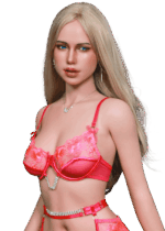 Poupée sexuelle réaliste Rosa 160 cm en pose naturelle, poupée en silicone réaliste avec visage détaillé et proportions pour usage personnel.