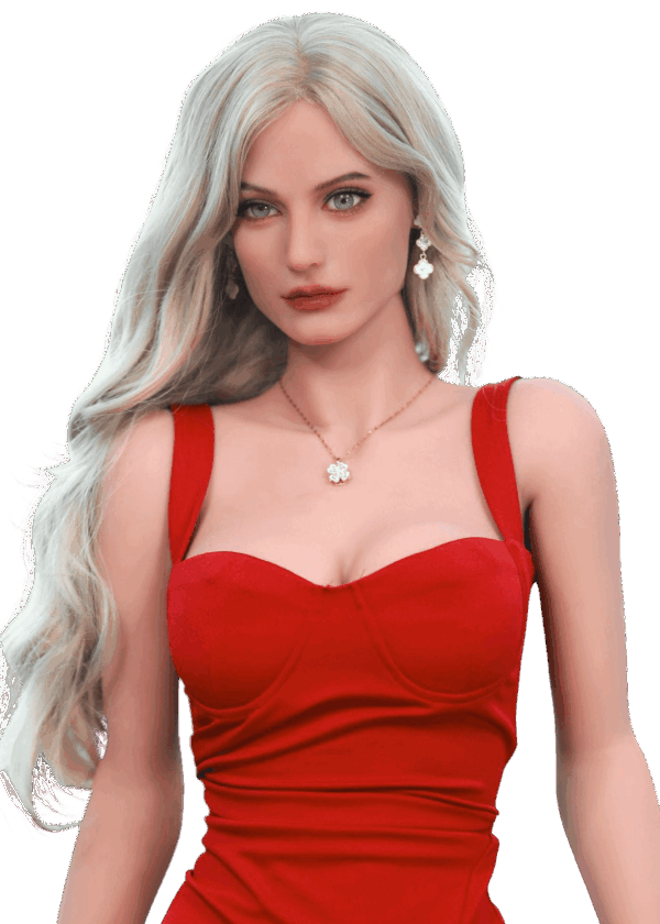 Poupée sexuelle réaliste Firedoll Roxy 166 cm en TPE aux formes féminines naturelles, sex doll avec courbes harmonieuses et allure séduisante.
