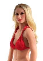 Sexdoll Ava RF Doll avec longs cheveux blonds et poitrine bonnet C