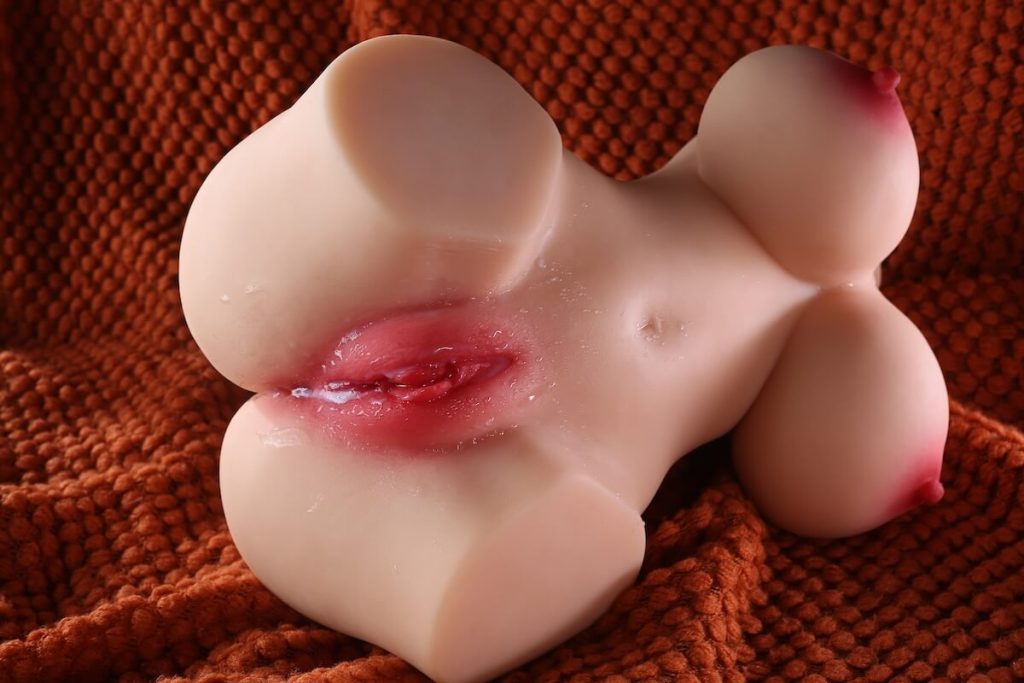 Accessoires Masturbateur avec vagin et anus 14